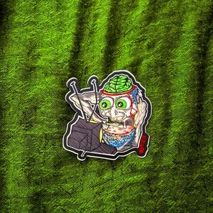 Cool original art sticker sticker